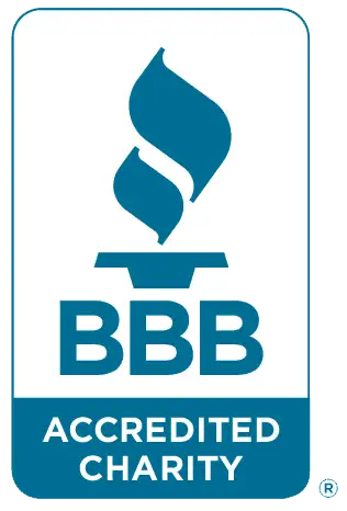 Better Business Bureau Accredited Charity seal