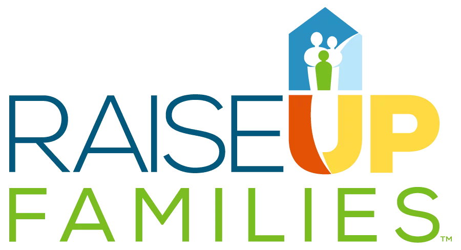 Logotipo de RaiseUp Families, que ofrece ayuda financiera en Houston, TX